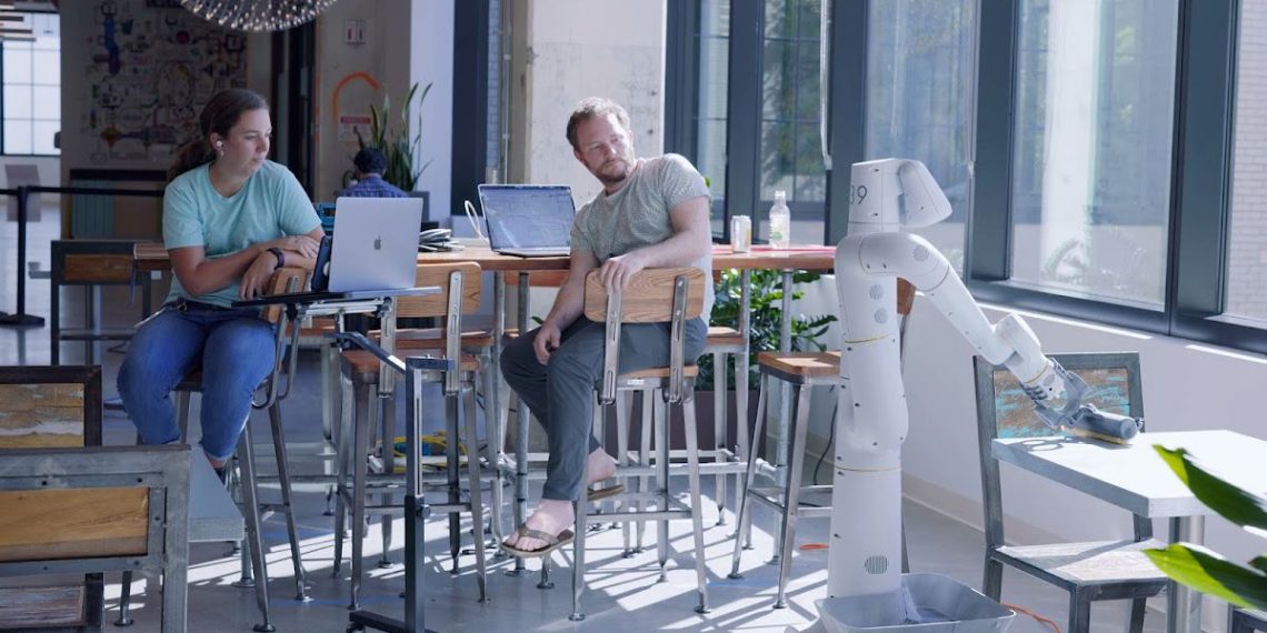 Alphabet is putting its prototype robots to work cleaning up around Google’s offices