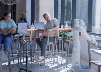 Alphabet is putting its prototype robots to work cleaning up around Google’s offices