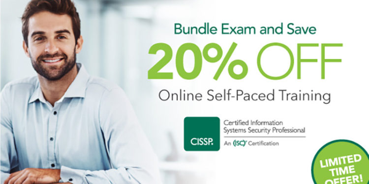 20% off official (ISC)² CISSP online self-paced training