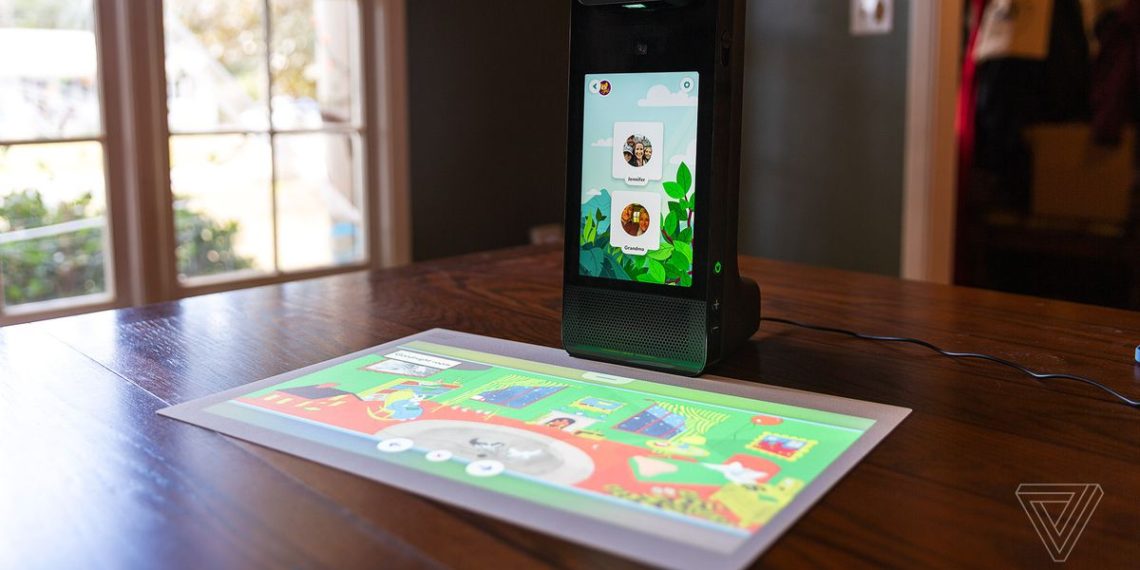 Amazon Glow projector review: an innovative, interactive video calling device