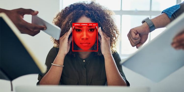 Recognizing Employee Stress Through Facial Analysis at Work
