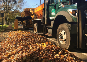 Bethlehem leaf collection employs robotic hoses to vacuum yard waste