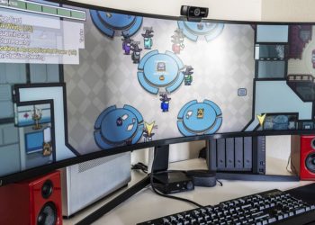 The massive 49-inch Samsung Odyssey G9 gaming monitor is $400 off on Amazon
