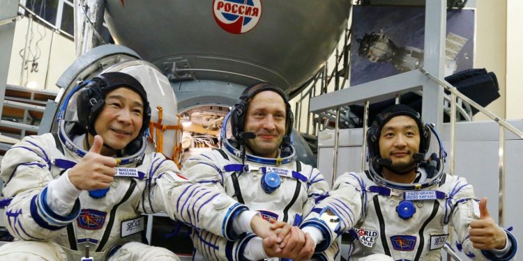 Japanese billionaire launches to the International Space Station while waiting for SpaceX Moon ride