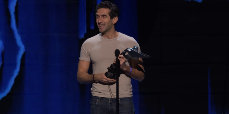 Game dev known for cursing at The Game Awards curses at The Game Awards while winning game awards
