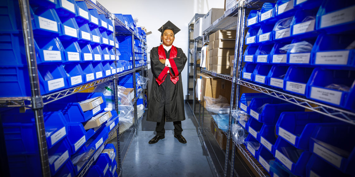 Supply chain graduate fulfills childhood goals, thanks supporters | Nebraska Today