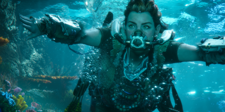 Forbidden West’s enemies will chase you underwater