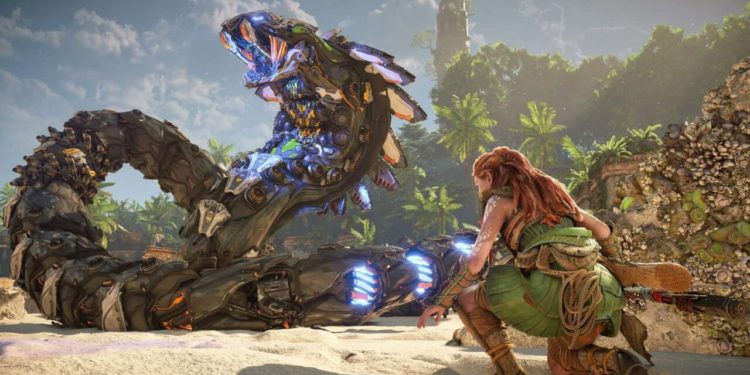 Horizon Forbidden West Trailer Shows Off The Razorfang, Rollerback, And Sunwing Robots