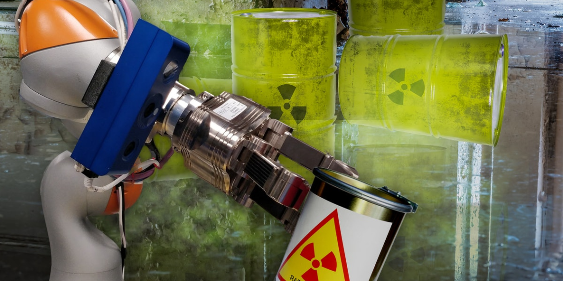 Robot-Assisted System with Ensenso 3D Camera for Safe Handling of Nuclear Waste