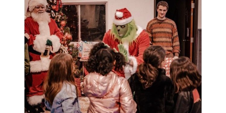 Mobile App Startup, Contractor+, Brings the Christmas Spirit to Dozens of Foster Care Kids with Rockin’ Holiday Party