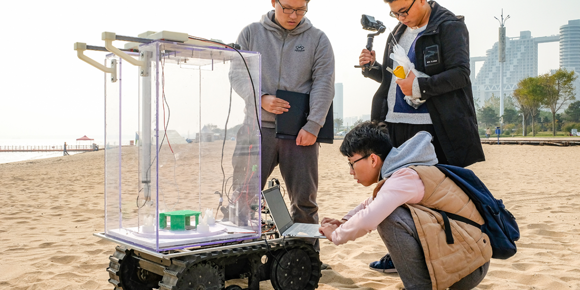 A desert robot depicts AI’s vast opportunities