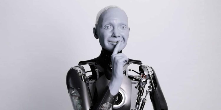 Ameca humanoid robot has ultra-realistic human face expressions