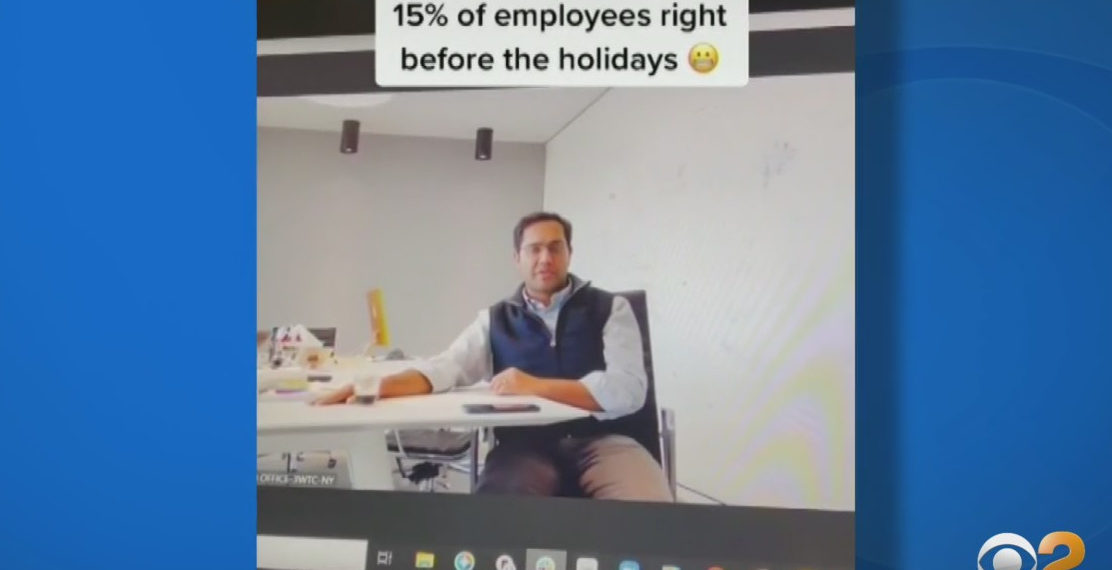 Startup Mortgage Company Fires Hundreds Of Employees On Zoom Call; Experts Say This Is Part Of ‘New Normal’ – CBS New York