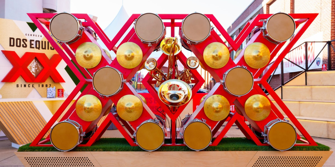 Dos Equis’ Creative Rose Bowl Brand Activation