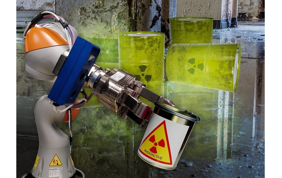 Process and Control Today | Robot-assisted system with Ensenso 3D camera for safe handling of nuclear waste
