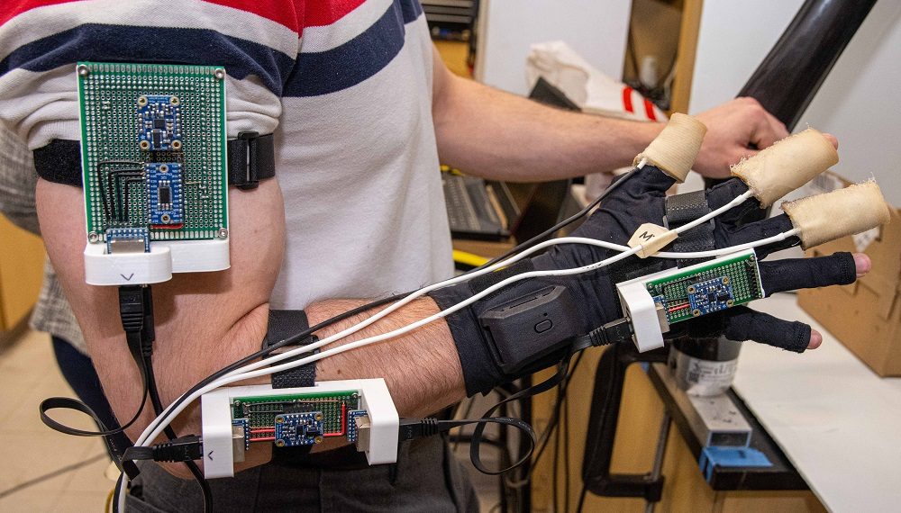 WPI Researchers Are Awarded +$1.7 Million to Develop Electronic Gloves that Tele-operate Robotic Systems | News