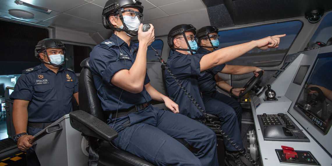 How Singapore is using simulations and robots for police training