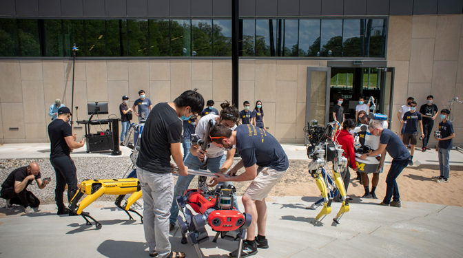 University of Michigan creating robotics department
