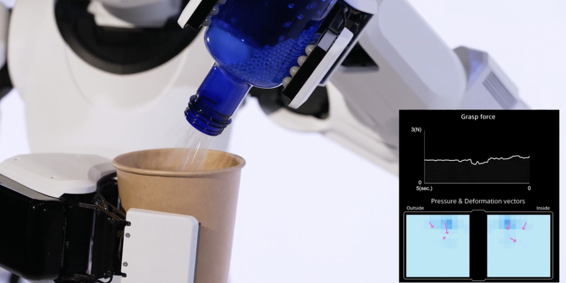 Sony shows off a robot grabber, 4K OLED panels for VR, and more