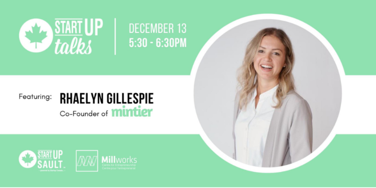 Startup Talks event featuring local entrepreneur Rhaelyn Gillespie