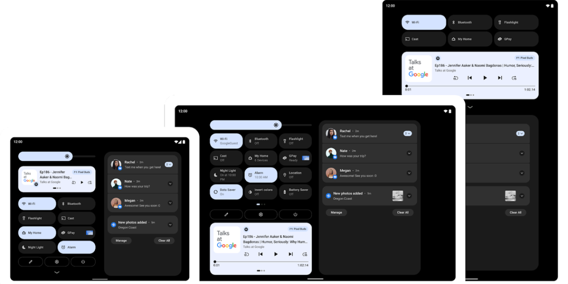 Google releases first Android 12L beta for large-screen devices