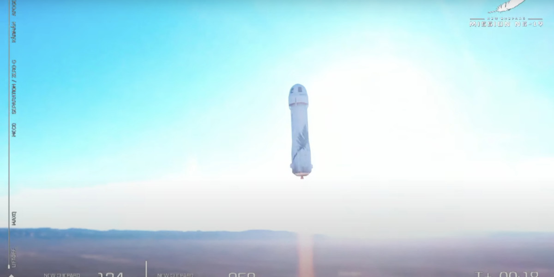 Blue Origin launches Michael Strahan, Laura Shepard Churchley and others to space and back