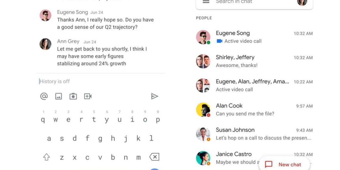 Google’s Gmail app now lets you make voice and video calls