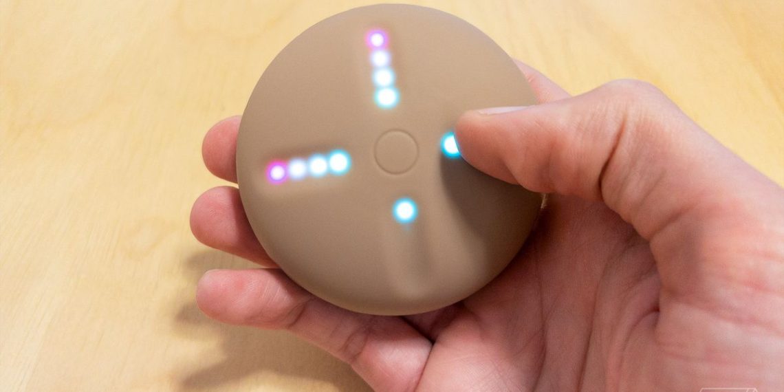 Ye’s Stem Player has soft skin and all of the lights