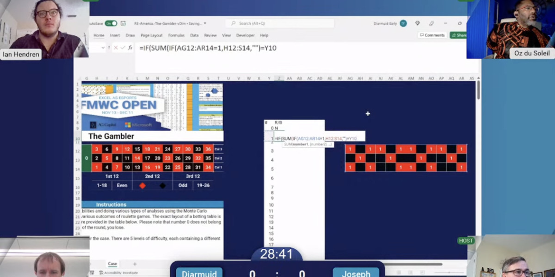 Watch these Excel pros duke it out in a financial modeling competition
