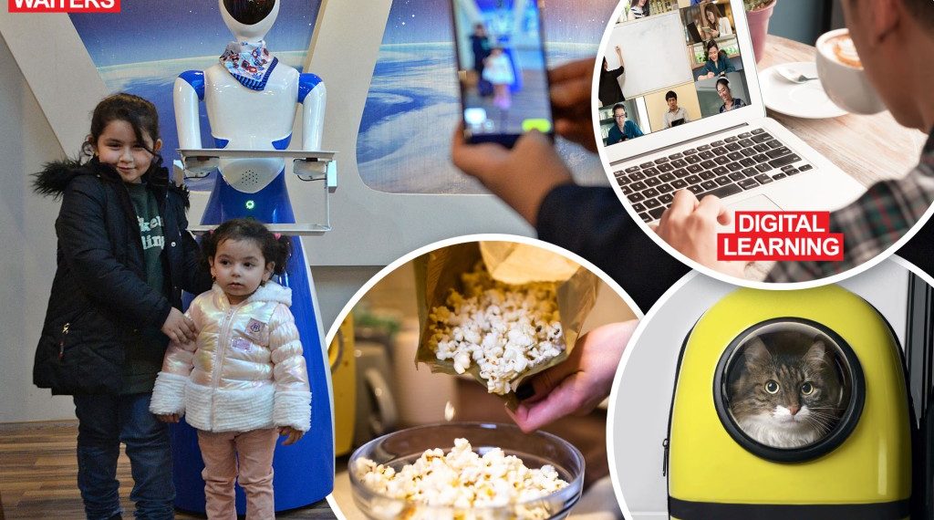 Robot waiters, rubber shoes and 7 more