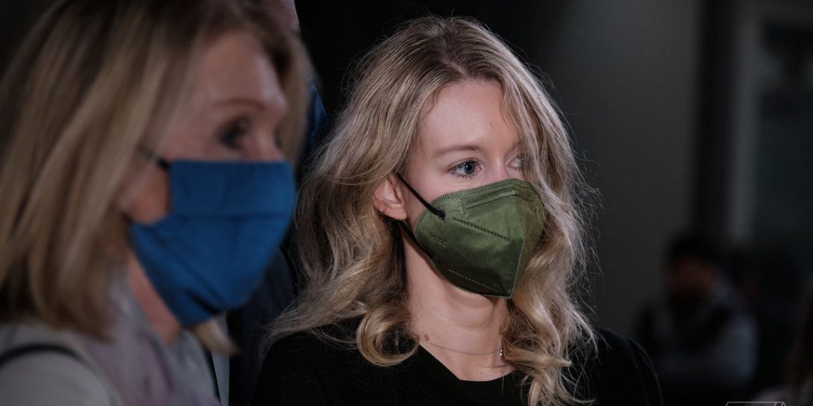 Elizabeth Holmes smiles on the stand as her trial nears an end