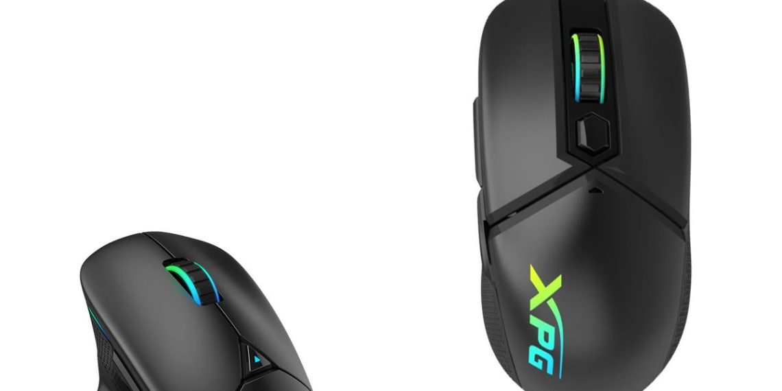 XPG imagines a gaming mouse that can also store 1TB of games