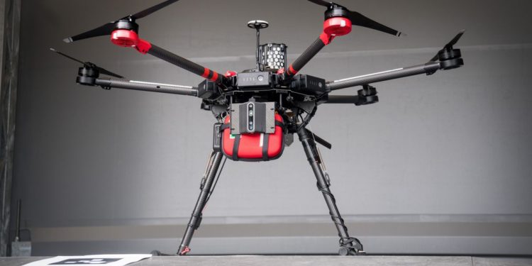 Drone carrying a defibrillator saves its first heart attack patient in Sweden