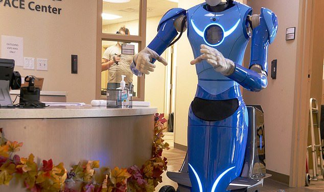 his hi-tech invention looks just like a Doctor Who villain… but don’t worry, it’s here to help 