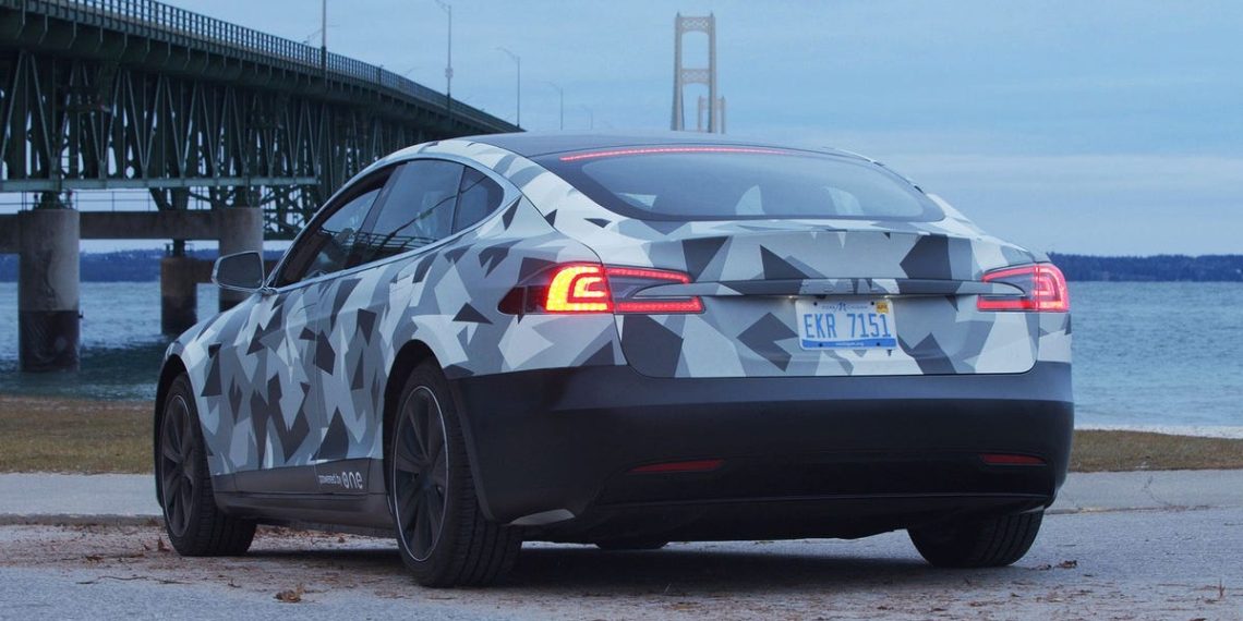 A Michigan Startup Retrofitted A Tesla Model S With A Battery That More Than Doubles Its Range