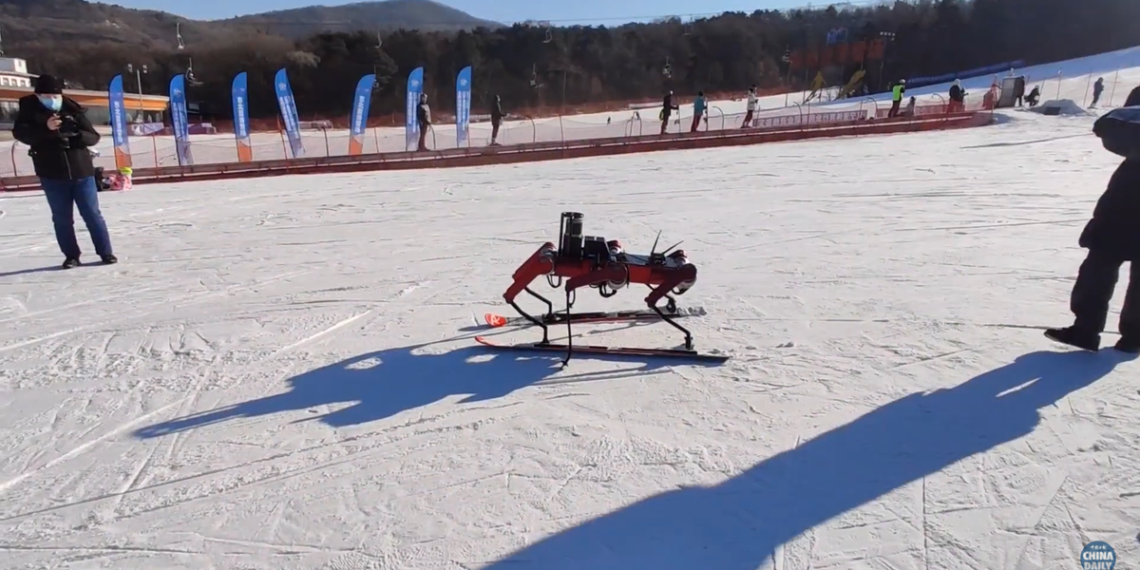 Nation’s 1st skiing robot aces tests