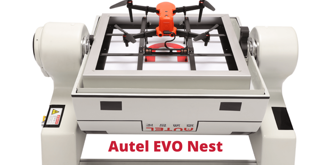 Autel video shows EVO Nest automatic drone charging station features