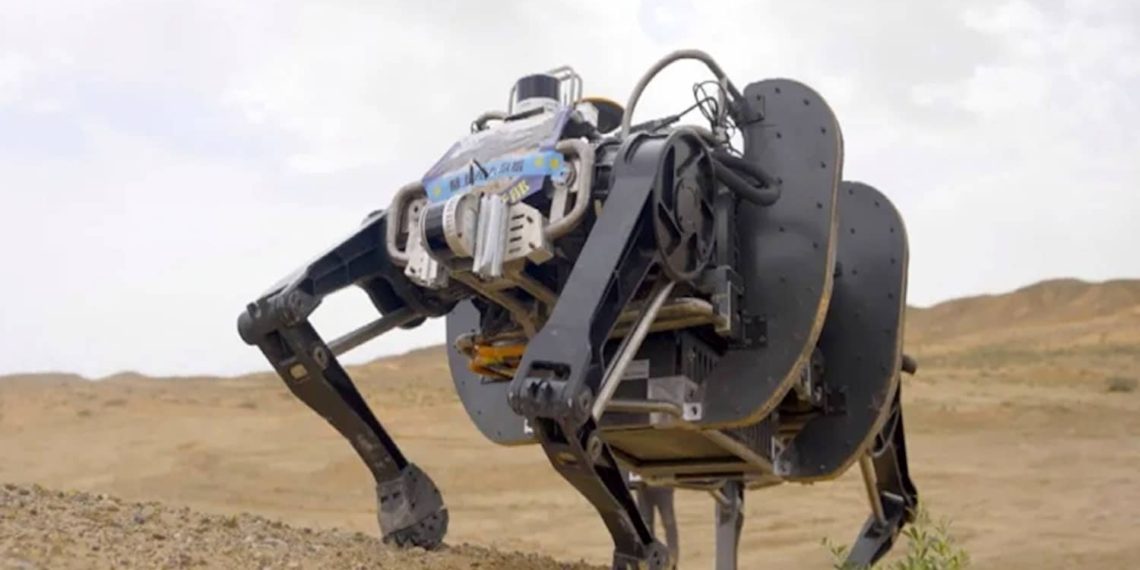 China develops world’s largest quadruped bionic robot with off-road capabilities