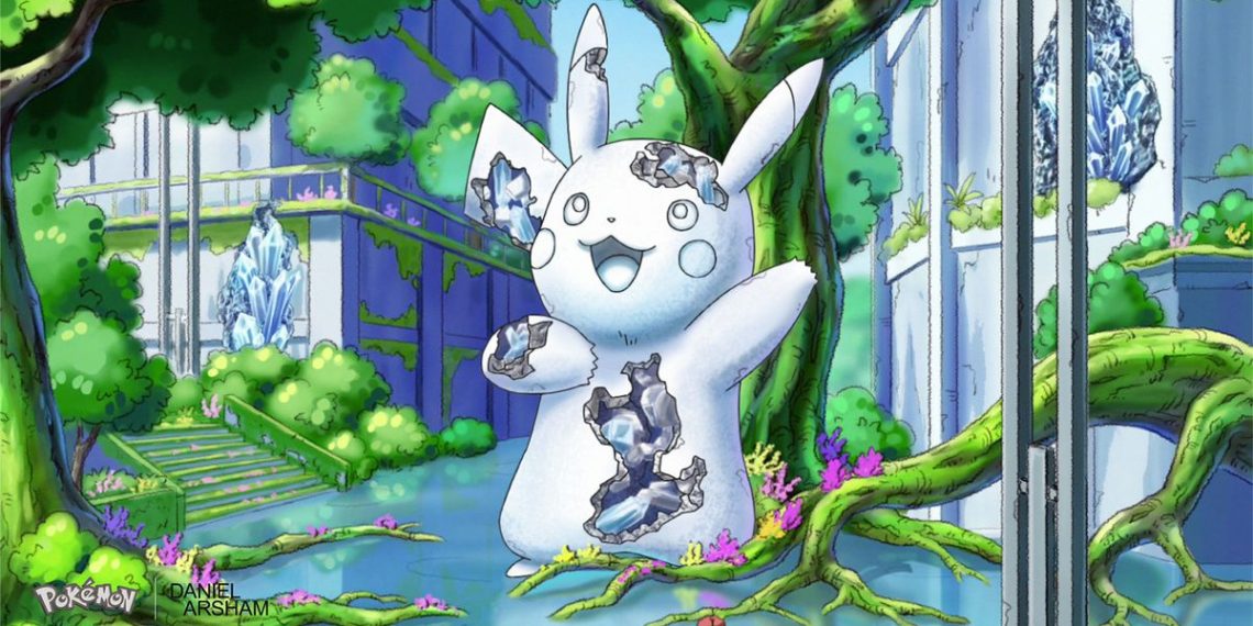 Pokémon’s next Daniel Arsham art collab reaches across time and space