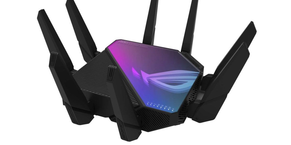 Asus says this is world’s first quad-band Wi-Fi 6E gaming router