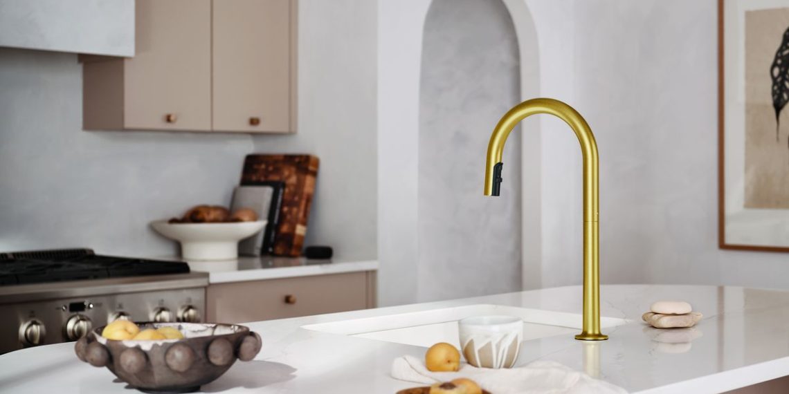 Moen’s Smart Faucet with Motion Control is totally hands free, and works with Amazon Alexa and Google Assistant