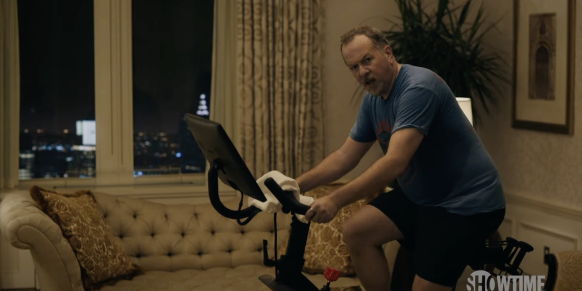 Yet another TV show features a character having a heart attack on a Peloton