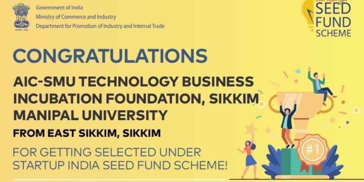 AIC-SMUTBI selected by Startup India to provide financial assistance to startups