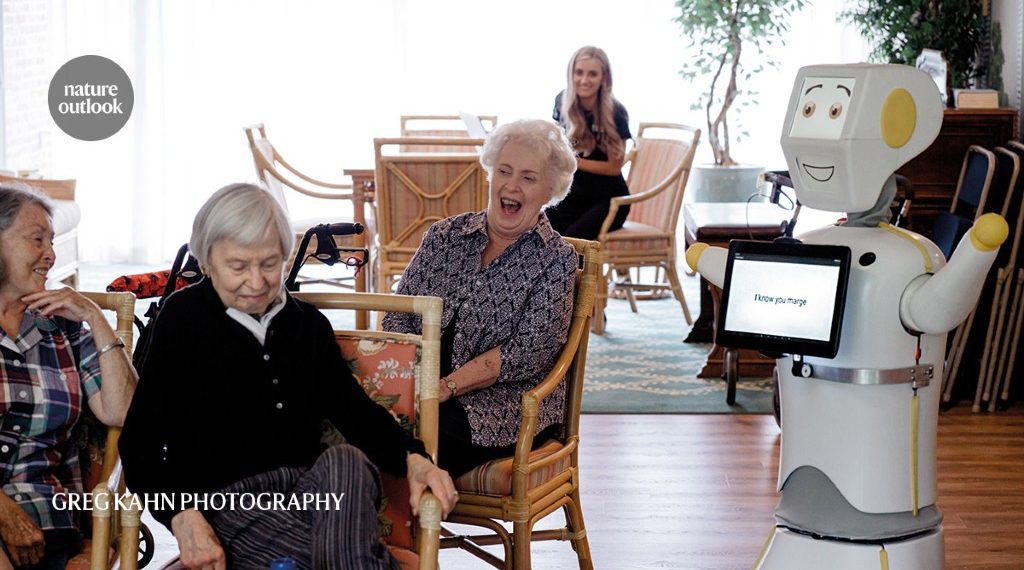 Robots rise to meet the challenge of caring for old people