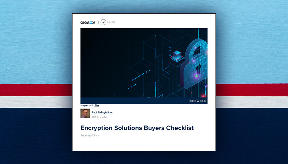 Analyst guide: Encryption solutions buyers checklist