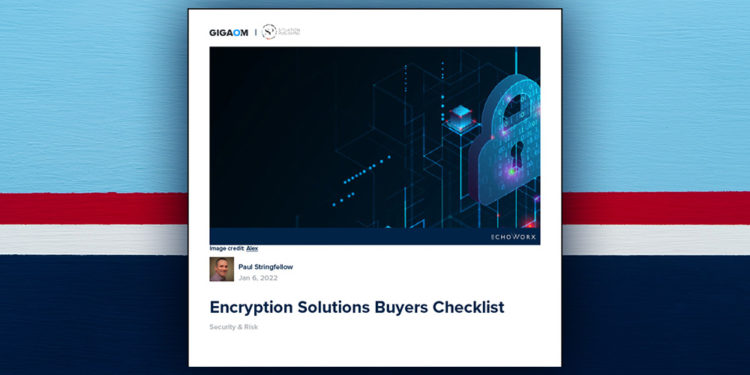 Analyst guide: Encryption solutions buyers checklist