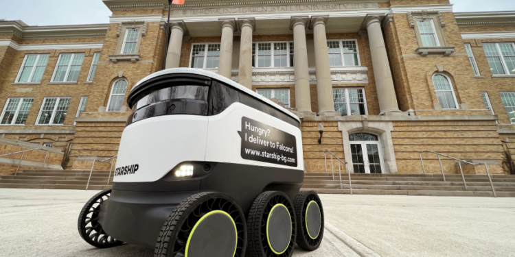 Goodyear Tests Its Airless Tires On Autonomous Delivery Robots For the First Time