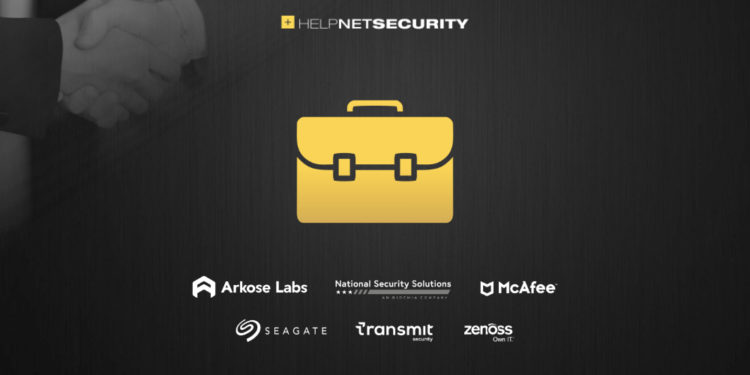 IT leadership appointments: Arkose Labs, IDEMIA NSS, McAfee, Seagate, Transmit Security, and Zenoss