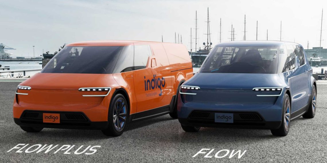 EV Startup Indigo Unveils Designs For Flow Commercial EVs At CES