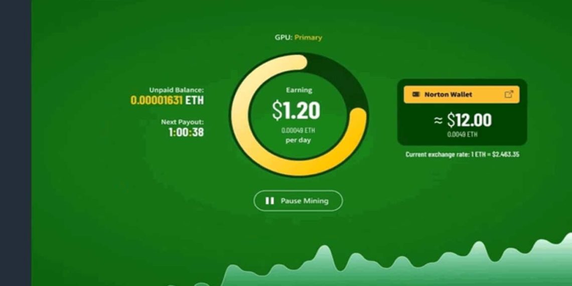 Norton antivirus installs cryptominer on devices but there is a way out